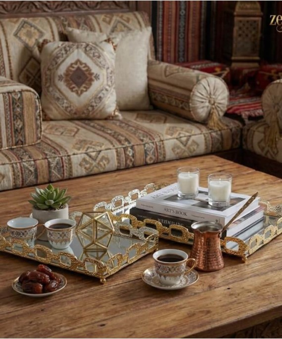 ZEYVE NEW MODEL 2-PIECE RECTANGULAR TRAY 20*30-26*36cm